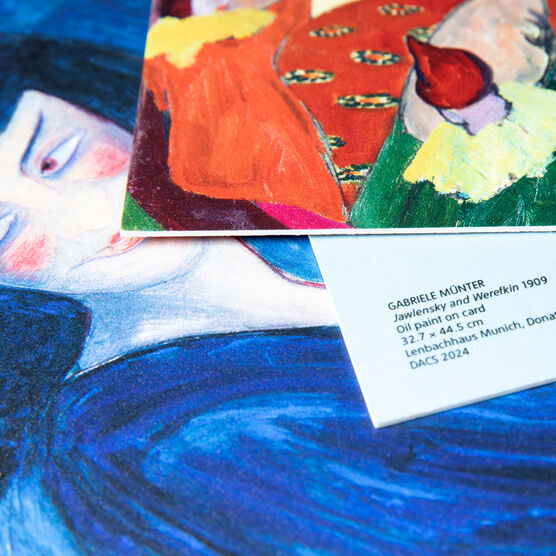 Gabriele Münter Jawlensky and Werefkin shelf print